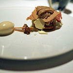 レフェルヴェソンス - 溶け合う～熟成栗と山ぶどうのモンブラン、ブルーチーズのメレンゲ、ラムアイスクリーム