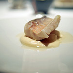 レフェルヴェソンス - 雪見～甘鯛の乳清ポシェ、根セロリ、オリーブオイル