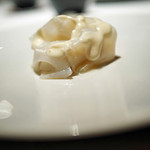 レフェルヴェソンス - 白から～アオリイカの羽衣、酒粕発酵乳と伊予柑、コールラビ、菊の花