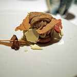 レフェルヴェソンス - 溶け合う～熟成栗と山ぶどうのモンブラン、ブルーチーズのメレンゲ、ラムアイスクリーム