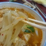 大野屋 - カルビクッパ麺のうどんアップ