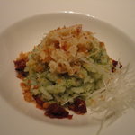 代官山ASO チェレステ - 蟹とドライトマト入りブロッコリーソースのリゾット