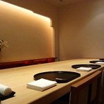 まき村 - カウンター席