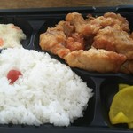 ディオ - 唐揚げ弁当　税抜184円　※開封後(2017.02.11)