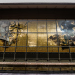 岡田美術館 - 風神雷神大壁画☆