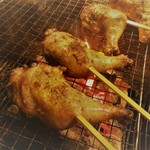 Misono An - 名物！一夜干し鶏の炭焼き（通称　山賊焼き）です。