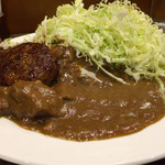 ラムカレー ハンバーグ