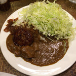 ラムカレー ハンバーグ