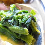 ビスターレ・カナ - サーグ（野菜炒め）