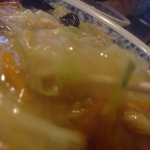 甘太郎 - タップリ野菜も旨みを出し、あんに絡んで美味しい(*^_^*)
