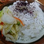 龍園 - ライス大盛(300円)