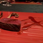 SALONE 2007 - 鹿ロース・ポレンタ・ゴルゴンゾーラ