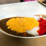 レストラン　バードキャッスル - 料理写真:玉子カレーなかなかのボリューム(^ ^)