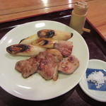 吾妻橋 やぶそば - 「あい焼」