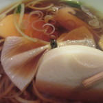 吾妻橋 やぶそば - 蒲鉾や湯葉