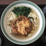 宮きしめん - 白えびかき揚げきしめん