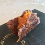 ラ　マティエール　エフ - スペイン産フォアグラのテリーヌと小田原ミカンのコンフィチュール