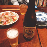 定食あさひ - サッポロ　瓶ビール（600円）【平成28年12月22日撮影】