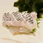 たつ庄 - タイのお造り