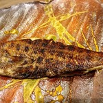 囲炉裏料理わ - 黒ムツ（皮目）