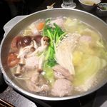 肉和食と野菜料理　朝倉 - 水炊き２人前3,600円