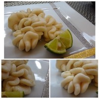 鮨おかだ - ◆白子様・・伺った日の夕方に到着した新鮮で質のいいタチですよ。 軽く塩を振って出されますが、クリーミーで美味しい。
