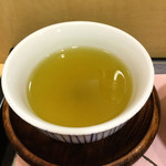 うなぎのひら山 - 始めにいただいたお茶