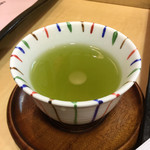 うなぎのひら山 - 差し替えでいただいたお茶