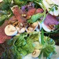24/7 restaurant - 冬のサラダランチプレートアップ