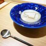 寿しの吉乃 - 伊勢産鮑、鮑と野菜のピュレ