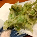 Yajirobee - フキノトウ天ぷらもからっと美味し