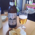 coffee&lunch さがみ - 大瓶 550円(ポテチはサービス)