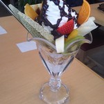 coffee&lunch さがみ - チョコパフェ 500円