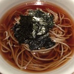 江戸蕎麦 白鳥 - 花巻そば（アップ）