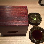 江戸蕎麦 白鳥 - 焼き海苔（待ち中）