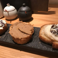 鳥恵 上野広小路店 - パテ2種の盛り合わせ