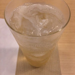 旬菜 おぐら家 - 梅酒ソーダ割り