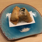 旬菜 おぐら家 - 白子と生湯葉の磯部揚げ