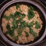 旬菜 おぐら家 - 筍と山椒の葉の炊き込みごはん