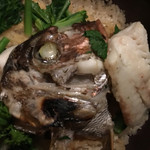 旬菜 おぐら家 - 鳴門天然鯛と菜の花炊き込みごはん