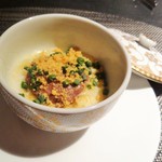 エクアトゥール - ビシソワーズ、からすみ、蛍烏賊、蜂蜜