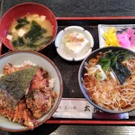 太光庵 - 金曜日限定ランチ 肉天丼定食　910円