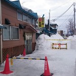日の出食堂 - この日の旭川は2月なのに気温がプラス