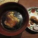 銀座 sasuga 琳 - 炙り鴨汁と焼き軍鶏