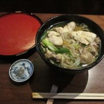 銀座 sasuga 琳 - 軍鶏南蛮うどん