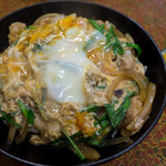 紺家 - 「ホルモン丼」（650円）。元気になりそうな丼です♪