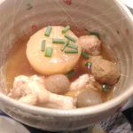 銀座 すが家 - 手羽元と大根の柔らか煮