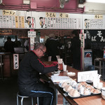 のだ屋 - 店内をパシャ
土曜日の１１時２０分