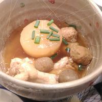銀座 すが家 - 手羽元と大根の柔らか煮