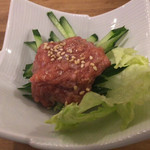 鯛わた塩辛 ¥450